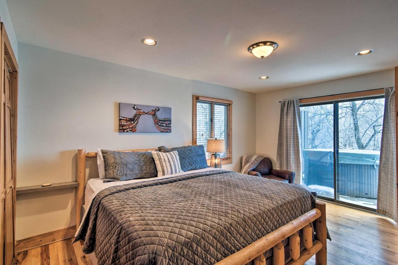 Cabin With Hot Tub And Mountain Views Less Than 5 Mi To Boone Blowing Rock Eksteriør billede